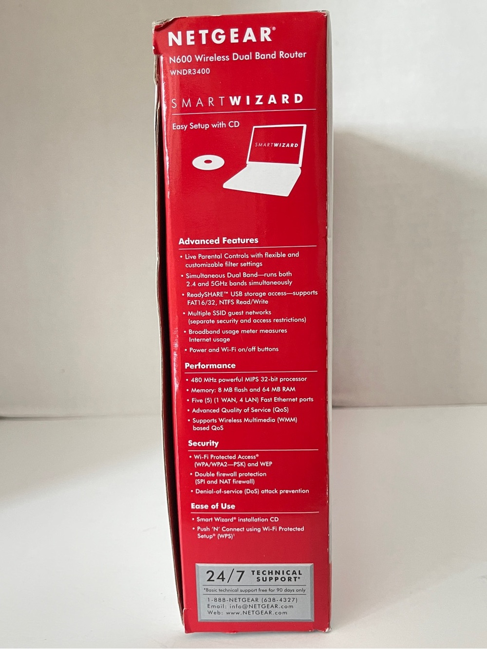 NETGEAR N600 Wireless Dual Band Router (WNDR3400-100NAS) - Picture 11 of 13